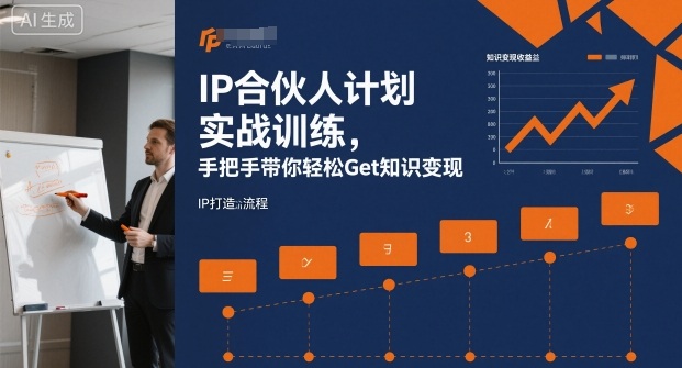 IP合伙人计划实战训练，手把手带你轻松Get知识变现-阳知网创资源库
