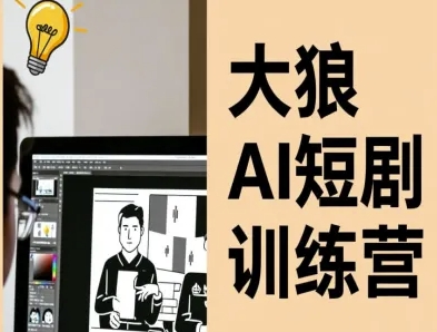 大狼AI短剧训练营-短剧课程（更新中）-阳知网创资源库