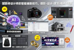 摄影师设计师的智能辅助技巧,摄影-设计-建筑-电商-平面-阳知网创资源库
