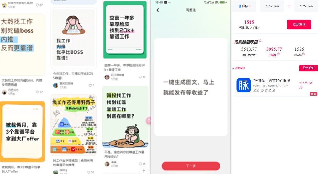 毕业生求职项目拆解_脉脉拉新空白市场，蓝海开局-阳知网创资源库