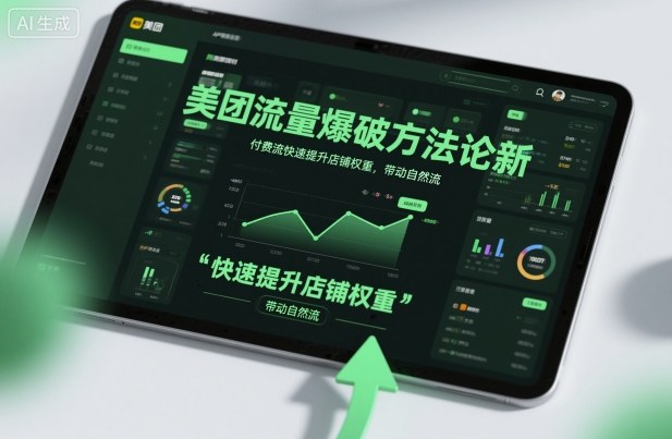 美团流量爆破方法论,付费流快速提升店铺权重,带动自然流-阳知网创资源库