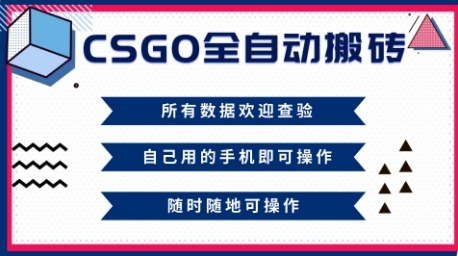 CSGO全自动搬砖,年底钱回家好项目,当天可拿到结果,新手小白轻松月入1W+【揭秘】-阳知网创资源库