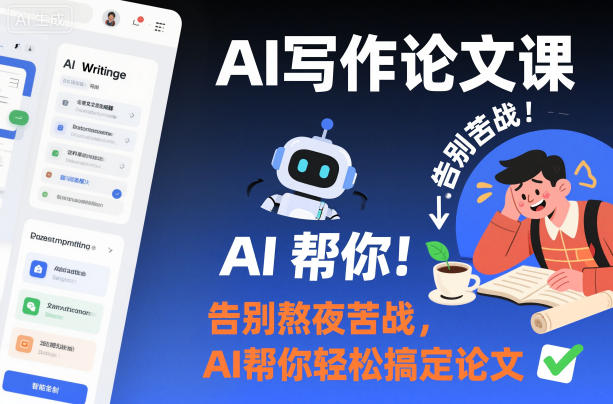 AI写作论文课,告别熬夜苦战,AI帮你轻松搞定论文-阳知网创资源库