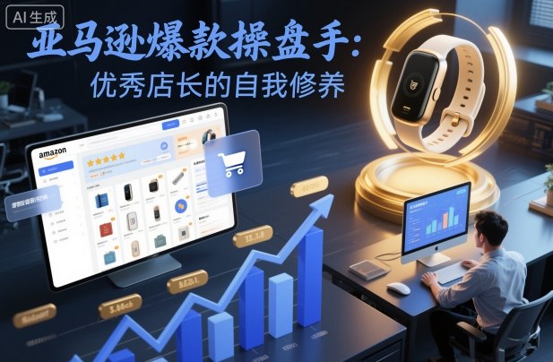亚马逊爆款操盘手:优秀店长的自我修养-阳知网创资源库