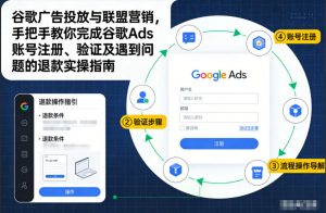 谷歌广告投放与联盟营销,手把手教你完成谷歌Ads账号注册、验证及遇到问题的退款实操指南-阳知网创资源库