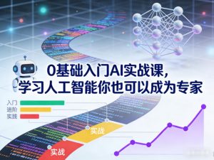 0基础入门AI实战课，学习人工智能你也可以成为专家-阳知网创资源库
