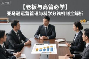 【老板与高管必学】亚马逊运营管理与科学分钱机制全解析-阳知网创资源库
