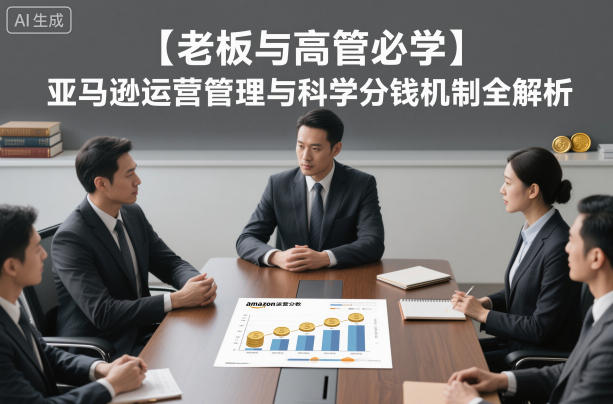 【老板与高管必学】亚马逊运营管理与科学分钱机制全解析-阳知网创资源库