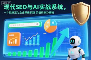 现代SEO与AI实战系统,一个能真正为企业带来长期价值的SEO战略(英语+中文字幕)-阳知网创资源库