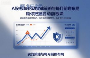 A股板块轮动实战策略与每月前瞻布局，助你把握启动前板块，规避风险，实现稳健盈利-阳知网创资源库