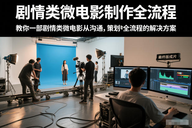 剧情类微电影制作全流程,教你一部剧情类微电影从沟通,策划到拍摄制作全流程的解决方案-阳知网创资源库