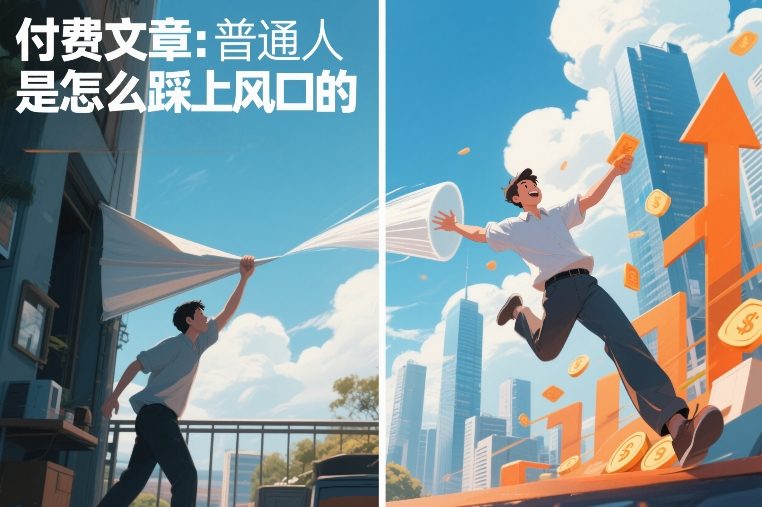 付费文章:普通人是怎么踩上风口的-阳知网创资源库