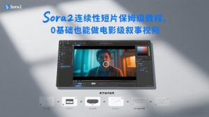Sora2连续性短片保姆级教程,0基础也能做电影级叙事视频-阳知网创资源库