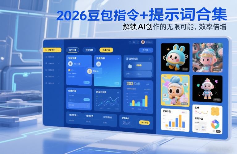 2026豆包指令+提示词合集,解锁AI创作的无限可能,效率倍增-阳知网创资源库