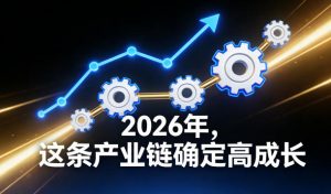 付费文章:2026年,这条产业链确定高成长-阳知网创资源库