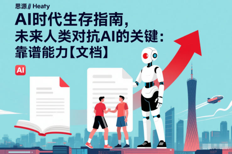 AI时代生存指南,未来人类对抗AI的关键:靠谱能力【文档】-阳知网创资源库