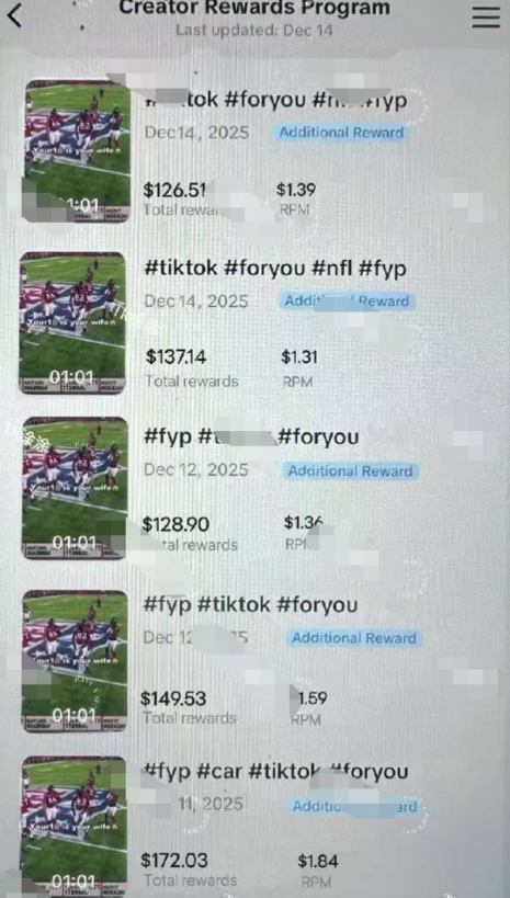 Tiktok中视频体育赛道混剪原创长期玩法,靠播放量賺米,小白轻松上手-阳知网创资源库
